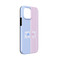 Striped w/ Whales iPhone 13 Mini Tough Case - Angle