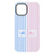 Striped w/ Whales iPhone 15 Pro Max Tough Case - Back