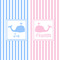 Striped w/ Whales