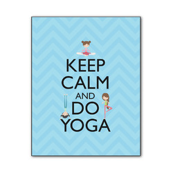 Keep Calm & Do Yoga Wood Print - 11x14