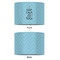 Keep Calm & Do Yoga 12" Drum Lampshade - APPROVAL (Fabric)