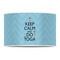 Keep Calm & Do Yoga 12" Drum Lampshade - FRONT (Poly Film)