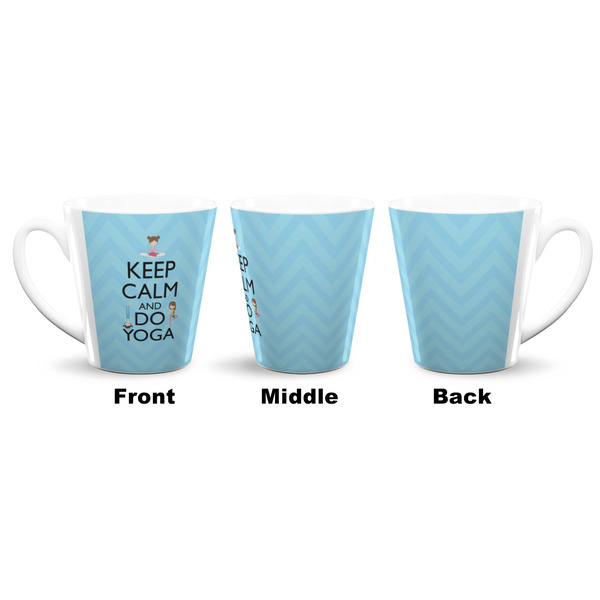 Keep Calm & Do Yoga 12 Oz Latte Mug - Approval