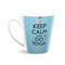Keep Calm & Do Yoga 12 Oz Latte Mug - Front