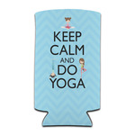 Keep Calm & Do Yoga Can Cooler (tall 12 oz)