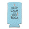 Keep Calm & Do Yoga Can Cooler (tall 12 oz)