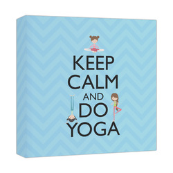 Keep Calm & Do Yoga Canvas Print - 12x12