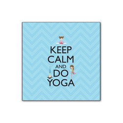 Keep Calm & Do Yoga Wood Print - 12x12