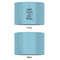 Keep Calm & Do Yoga 16" Drum Lampshade - APPROVAL (Fabric)