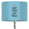 Keep Calm & Do Yoga 16" Drum Lamp Shade - Fabric