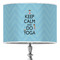 Keep Calm & Do Yoga Drum Lamp Shade