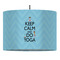 Keep Calm & Do Yoga Drum Pendant Lamp
