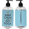 Keep Calm & Do Yoga 16 oz Plastic Liquid Dispenser (Approval)