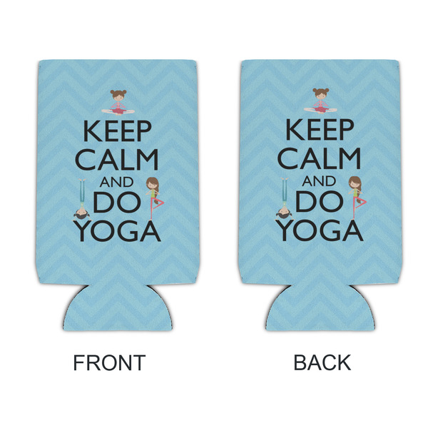 Keep Calm & Do Yoga 16oz Can Sleeve - APPROVAL