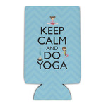 Keep Calm & Do Yoga Can Cooler (16 oz)