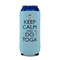 Keep Calm & Do Yoga 16oz Can Sleeve - FRONT (on can)