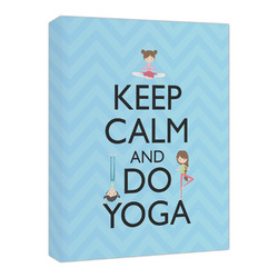 Keep Calm & Do Yoga Canvas Print - 16x20