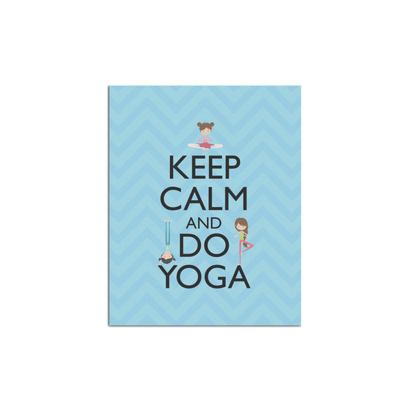 Custom Keep Calm & Do Yoga Poster - Multiple Sizes