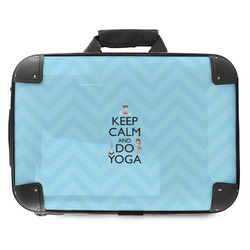 Keep Calm & Do Yoga Hard Shell Briefcase - 18"