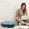 Keep Calm & Do Yoga 18" Laptop Briefcase - LIFESTYLE