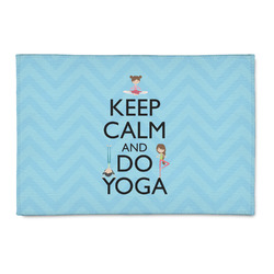 Keep Calm & Do Yoga 2' x 3' Indoor Area Rug