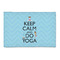 Keep Calm & Do Yoga 2'x3' Patio Rug - Front/Main