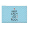 Keep Calm & Do Yoga Patio Rug