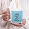 Keep Calm & Do Yoga 20oz Coffee Mug - LIFESTYLE