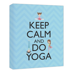 Keep Calm & Do Yoga Canvas Print - 20x24