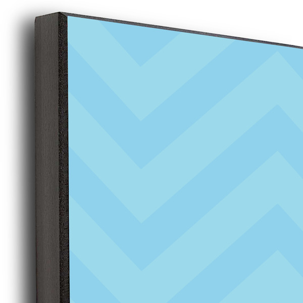 Keep Calm & Do Yoga 20x24 Wood Print - Closeup