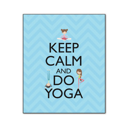Keep Calm & Do Yoga Wood Print - 20x24