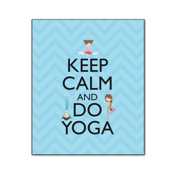 Keep Calm & Do Yoga 20x24 Wood Print - Front View