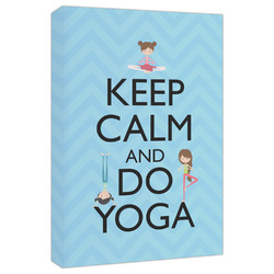 Keep Calm & Do Yoga Canvas Print - 20x30
