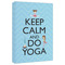 Keep Calm & Do Yoga 20x30 - Canvas Print - Angled View