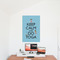 Keep Calm & Do Yoga 24x36 - Matte Poster - On the Wall