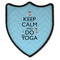 Keep Calm & Do Yoga 3 Point Shield