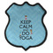 Keep Calm & Do Yoga 4 Point Shield
