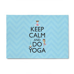 Keep Calm & Do Yoga 4' x 6' Indoor Area Rug