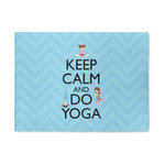 Keep Calm & Do Yoga 5' x 7' Patio Rug