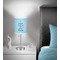 Keep Calm & Do Yoga 7 inch drum lamp shade - in room