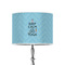 Keep Calm & Do Yoga 8" Drum Lampshade - ON STAND (Poly Film)