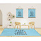 Keep Calm & Do Yoga 8'x10' Indoor Area Rugs - IN CONTEXT