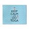 Keep Calm & Do Yoga 8' x 10' Indoor Area Rug