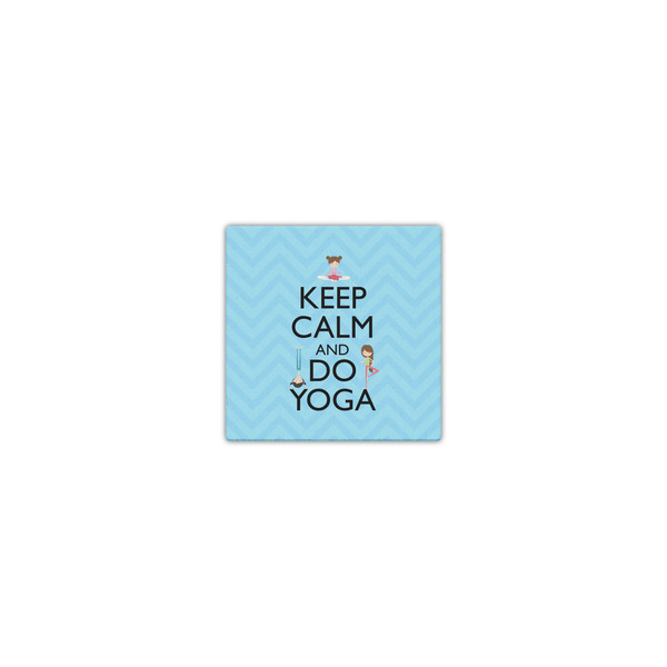 Keep Calm & Do Yoga 8x8 - Canvas Print - Front View
