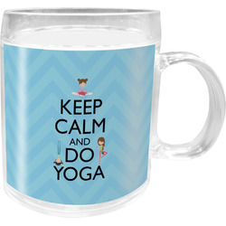 Keep Calm & Do Yoga Acrylic Kids Mug
