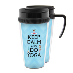 Keep Calm & Do Yoga Acrylic Travel Mug