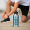 Keep Calm & Do Yoga Aluminum Water Bottle - Silver LIFESTYLE