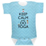 Keep Calm & Do Yoga Baby Bodysuit 12-18
