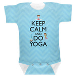 Keep Calm & Do Yoga Baby Bodysuit 0-3