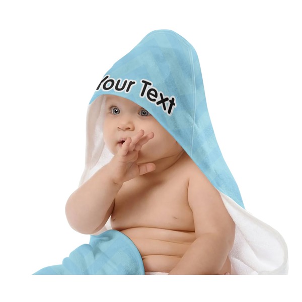 Keep Calm & Do Yoga Baby Hooded Towel on Child